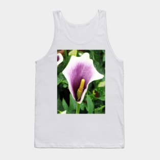 Purple Calla Lily Tank Top